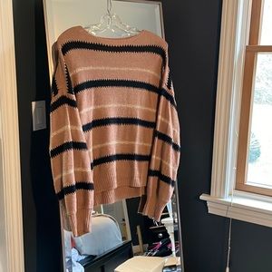 Striped Knitted Sweater l Medium